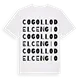 Cogollo del Cengio ordlek t-shirt