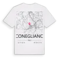Conegliano karta t-shirt