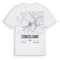 Conegliano karta t-shirt