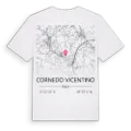 Cornedo Vicentino karta t-shirt