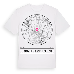 Cornedo Vicentino t-shirt – ekologisk bomull t-shirt från Pinshirt