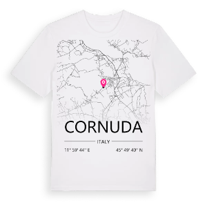 Cornuda karta t-shirt – ekologisk bomull t-shirt från Pinshirt