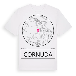 Cornuda t-shirt – ekologisk bomull t-shirt från Pinshirt