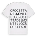 Crocetta del Montello ordlek t-shirt