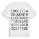 Crocetta del Montello ordlek t-shirt