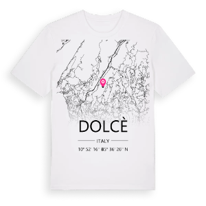 Dolcè karta t-shirt – ekologisk bomull t-shirt från Pinshirt