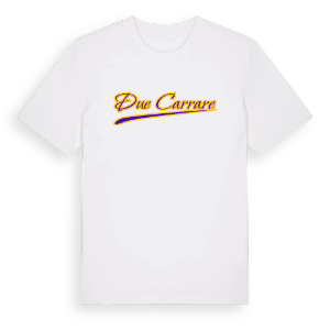 Due Carrare baseball t-shirt – ekologisk bomull t-shirt från Pinshirt