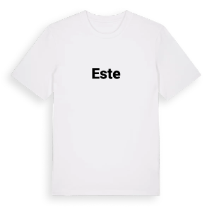 Este fetstil t-shirt – ekologisk bomull t-shirt från Pinshirt