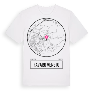 Favaro Veneto t-shirt – ekologisk bomull t-shirt från Pinshirt