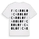 Ficarolo ordlek t-shirt
