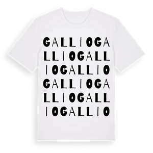 Gallio ordlek t-shirt – ekologisk bomull t-shirt från Pinshirt
