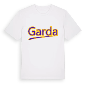 Garda baseball t-shirt – ekologisk bomull t-shirt från Pinshirt