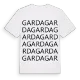 Garda ordlek t-shirt