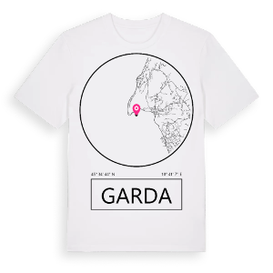 Garda t-shirt – ekologisk bomull t-shirt från Pinshirt