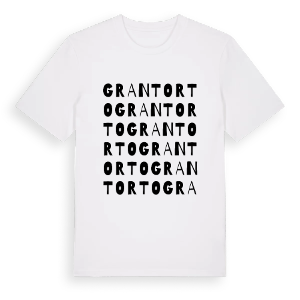 Grantorto ordlek t-shirt – ekologisk bomull t-shirt från Pinshirt