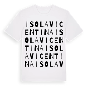 Isola Vicentina ordlek t-shirt – ekologisk bomull t-shirt från Pinshirt