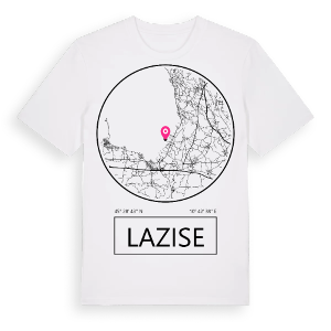 Lazise t-shirt – ekologisk bomull t-shirt från Pinshirt