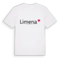 Limena hjärta t-shirt
