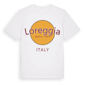 Loreggia cirkel t-shirt – ekologisk bomull t-shirt från Pinshirt
