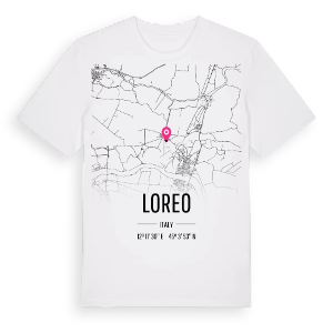 Loreo karta t-shirt – ekologisk bomull t-shirt från Pinshirt