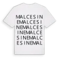Malcesine ordlek t-shirt
