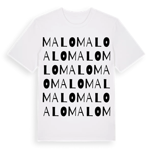 Malo ordlek t-shirt – ekologisk bomull t-shirt från Pinshirt