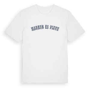 Mareno di Piave college t-shirt – ekologisk bomull t-shirt från Pinshirt