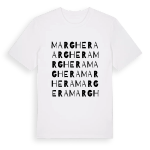 Marghera ordlek t-shirt – ekologisk bomull t-shirt från Pinshirt