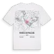 Montecchio Maggiore karta t-shirt
