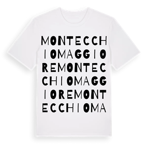 Montecchio Maggiore ordlek t-shirt – ekologisk bomull t-shirt från Pinshirt