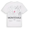 Monteviale karta t-shirt