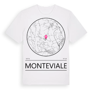 Monteviale t-shirt – ekologisk bomull t-shirt från Pinshirt