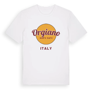 Orgiano cirkel t-shirt – ekologisk bomull t-shirt från Pinshirt