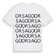 Orsago ordlek t-shirt