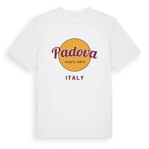 Padova cirkel t-shirt – ekologisk bomull t-shirt från Pinshirt
