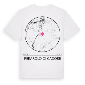 Perarolo di Cadore t-shirt – ekologisk bomull t-shirt från Pinshirt