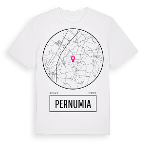 Pernumia t-shirt – ekologisk bomull t-shirt från Pinshirt
