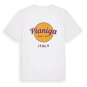 Pianiga cirkel t-shirt – ekologisk bomull t-shirt från Pinshirt