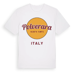 Polverara cirkel t-shirt – ekologisk bomull t-shirt från Pinshirt
