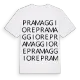 Pramaggiore ordlek t-shirt