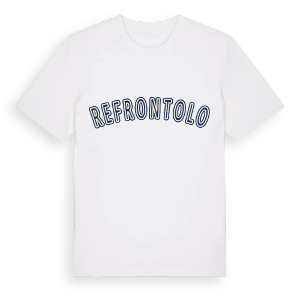 Refrontolo college t-shirt – ekologisk bomull t-shirt från Pinshirt