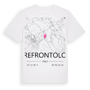 Refrontolo karta t-shirt – ekologisk bomull t-shirt från Pinshirt