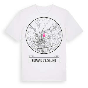 Romano d'Ezzelino t-shirt – ekologisk bomull t-shirt från Pinshirt