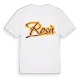 Rosà baseball t-shirt