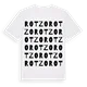 Rotzo ordlek t-shirt