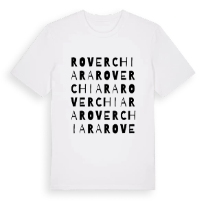 Roverchiara ordlek t-shirt – ekologisk bomull t-shirt från Pinshirt