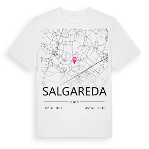 Salgareda karta t-shirt – ekologisk bomull t-shirt från Pinshirt