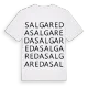 Salgareda ordlek t-shirt