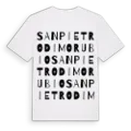 San Pietro di Morubio ordlek t-shirt