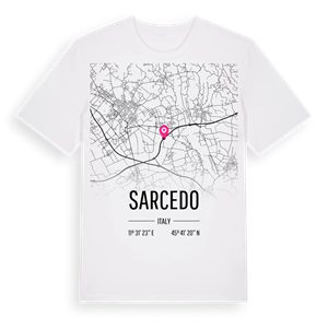 Sarcedo karta t-shirt – ekologisk bomull t-shirt från Pinshirt